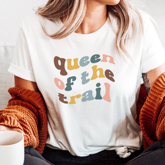 queen of the trail t-shirt