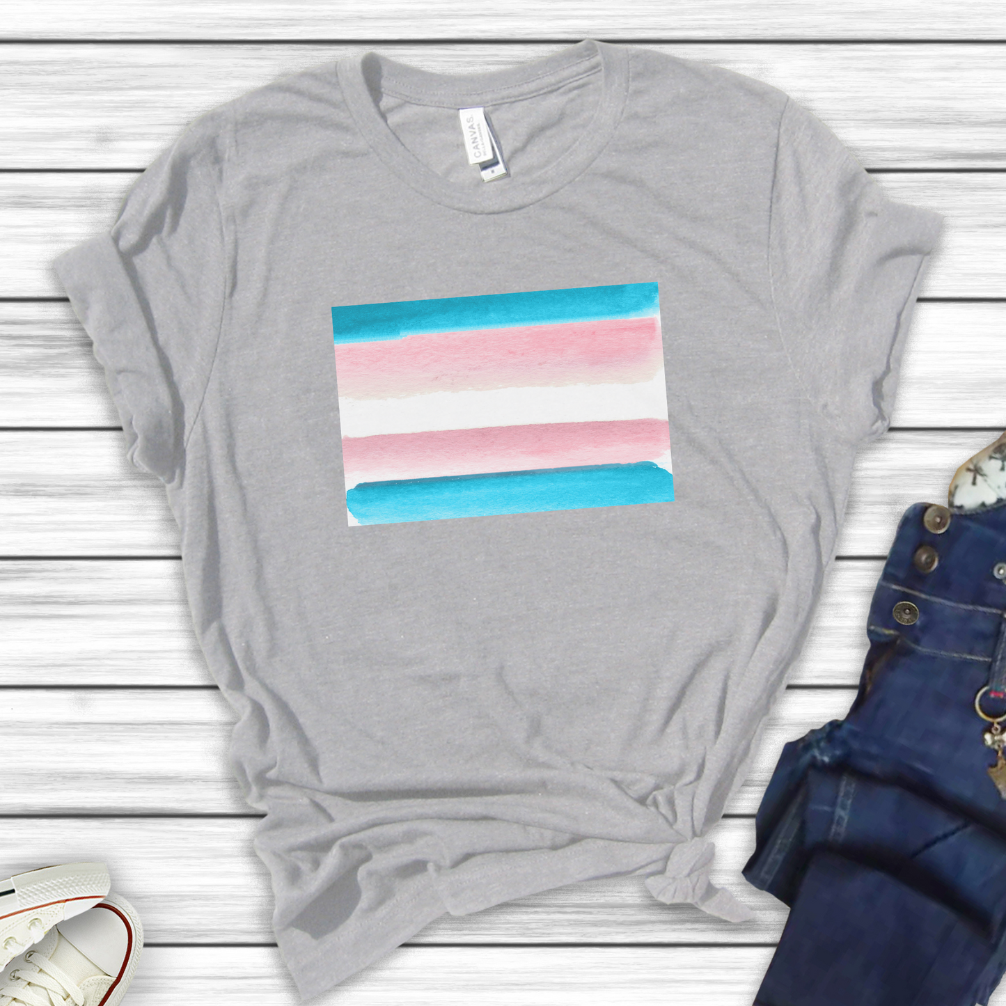 Transgender flag Women's Tee Sizes S-2XL