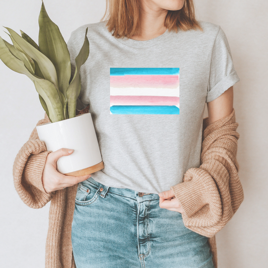 Transgender flag Women's Tee Sizes S-2XL