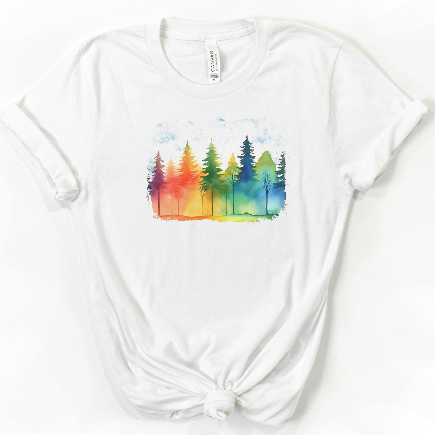 Forest Rainbow Women's Tee Sizes S-2XL