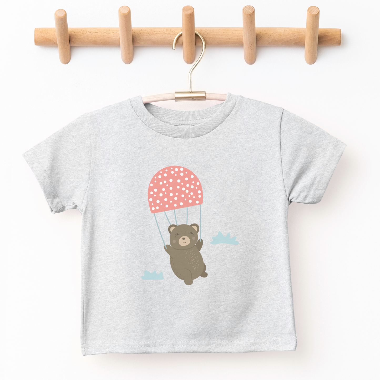 Baby bear and parachute kids' graphic tee Sizes 6m-5/6