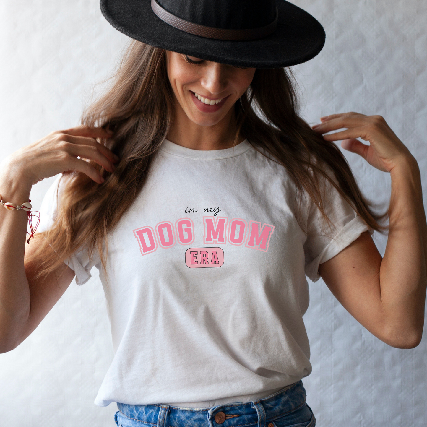 In My Dog Mom Era T-shirt--Sizes S-2XL