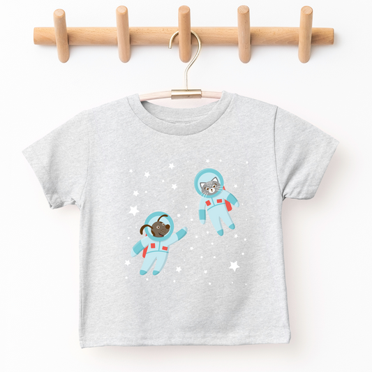 Space Pets! kid's graphic tee Sizes 6m-5/6