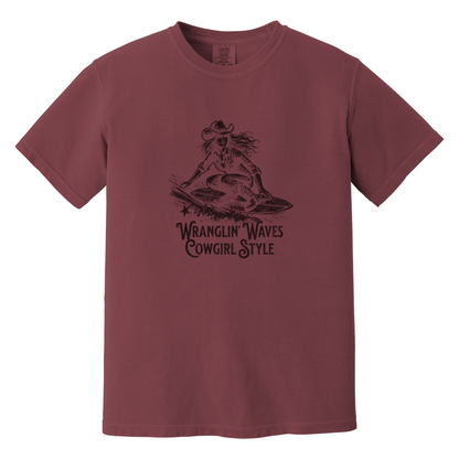 Ocean Inspired Coastal Cowgirl Comfort Colors T-Shirt Sizes S-3X