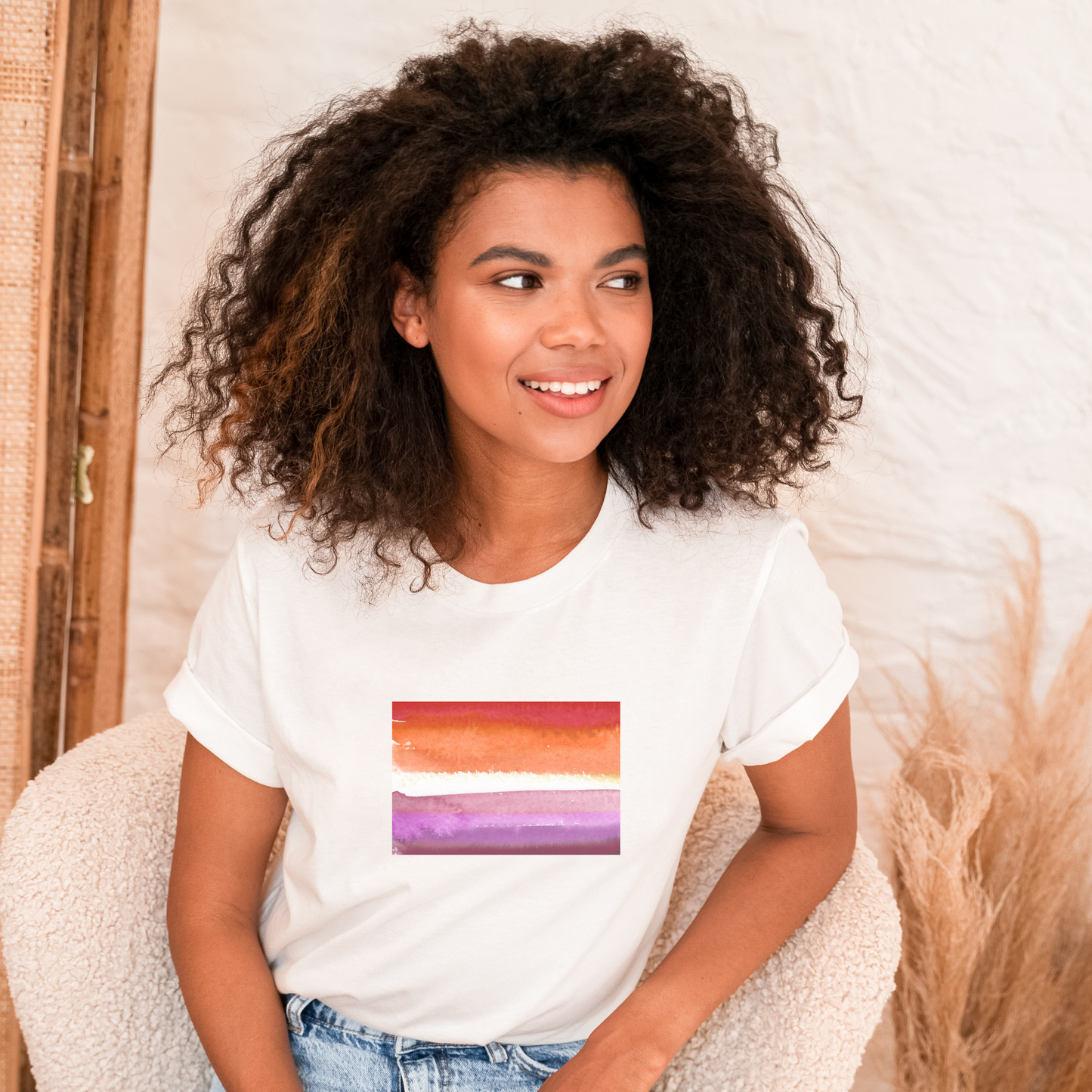 Lesbian Flag Women's Tee Sizes S-2XL