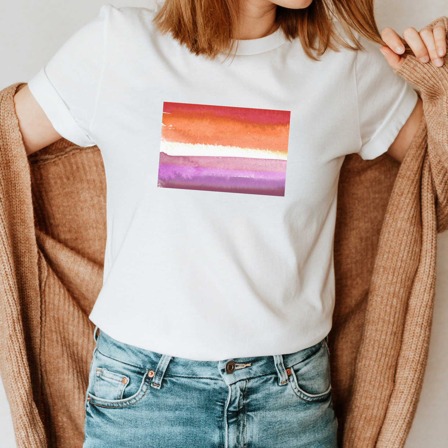 Lesbian Flag Women's Tee Sizes S-2XL