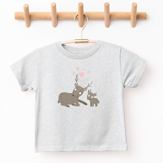 Mama & Baby Deer kid's graphic tee Sizes 6m-5/6