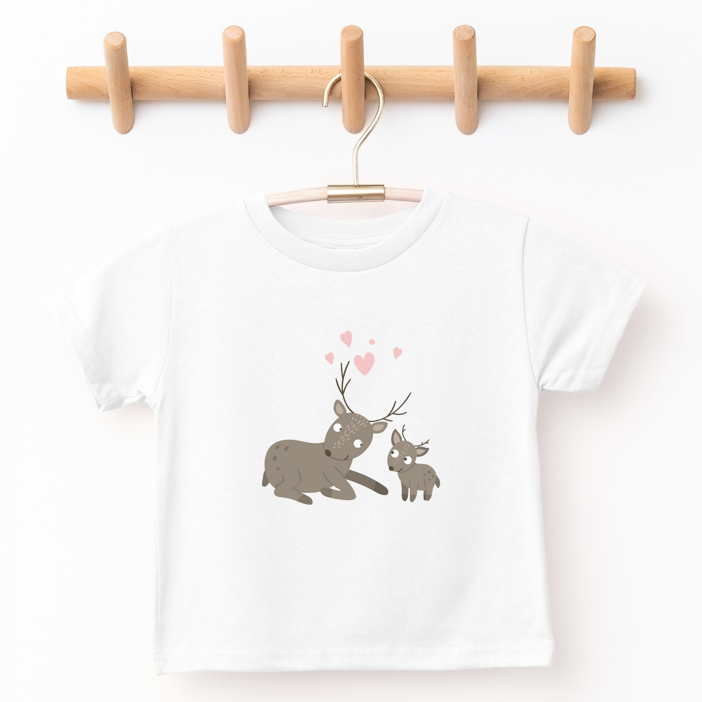 Mama & Baby Deer kid's graphic tee Sizes 6m-5/6