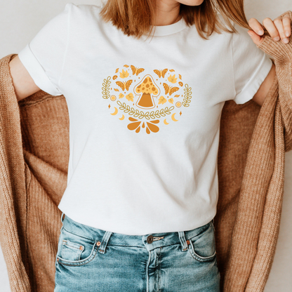 Retro Mushroom Women's Tee Sizes S-2XL