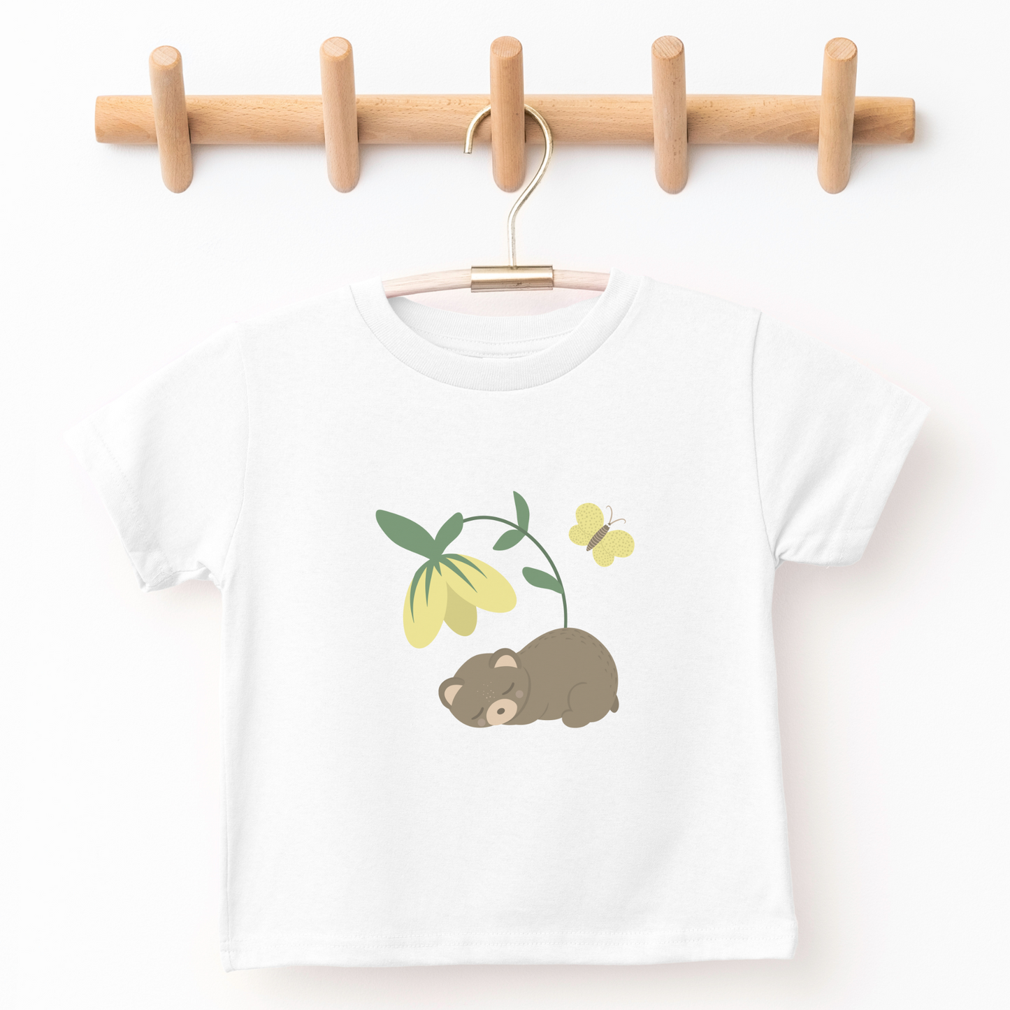 Naptime for Baby Bear kid's graphic tee Sizes 6m-5/6