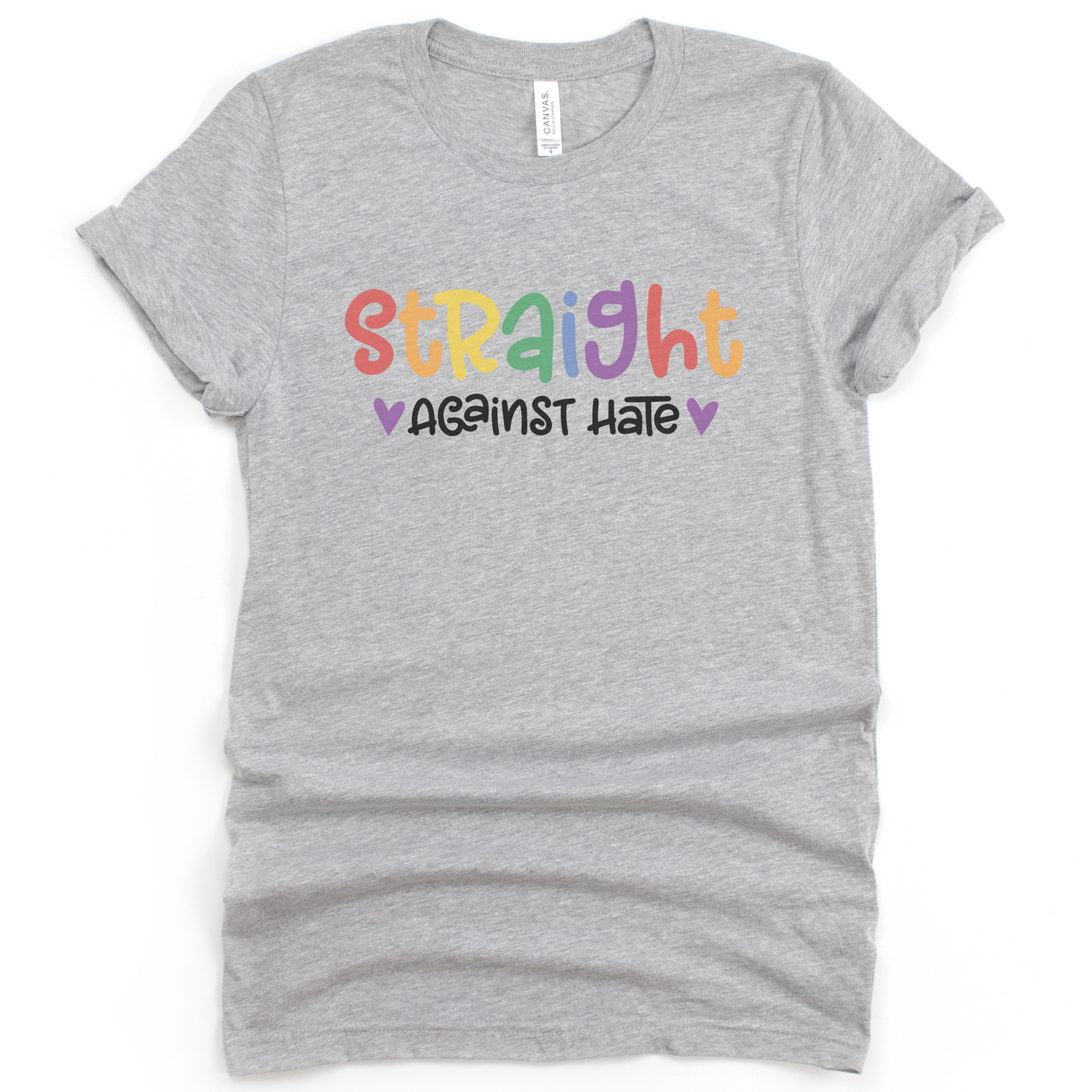 Straight Against Hate Women's Tee Sizes S-2XL