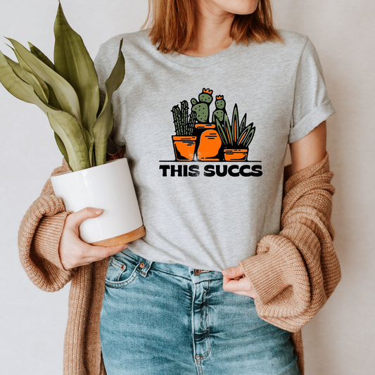 This Succs Western Succulent Women's Graphic Tee